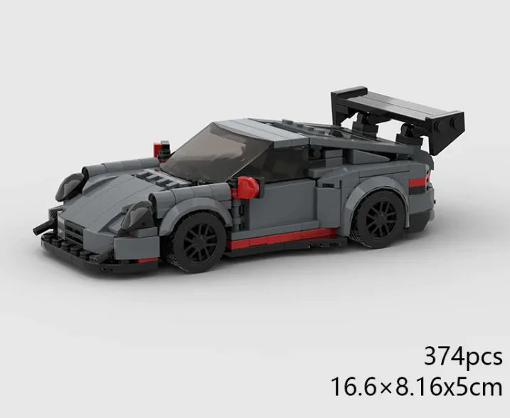 Spielzeugauto-Puzzlebausteine-Set Porsche 911 GT 3 RS